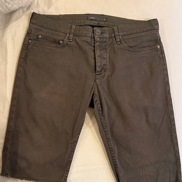 Vince Men’s Grey  Denim Shorts - Picture 1 of 4